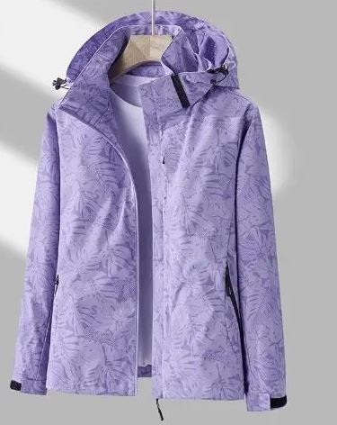 WW | Hooded Waterproof Rain Jacket for Women