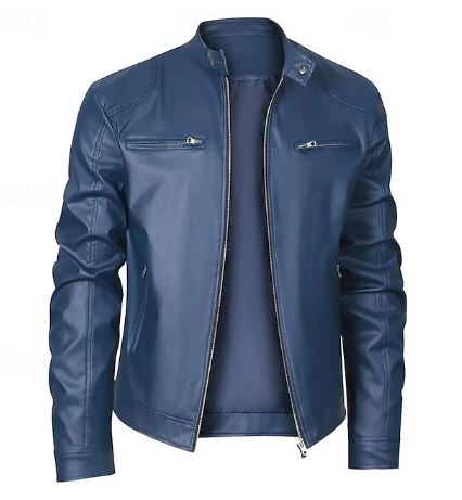 WW | Herren Freizeit Lederjacke