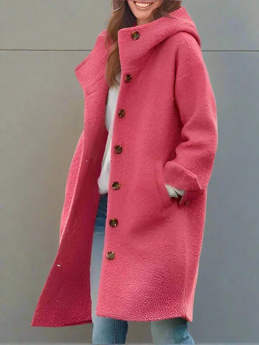 WW | Wool Teddy Extra Large Jacket Long Winter Jackets for Women