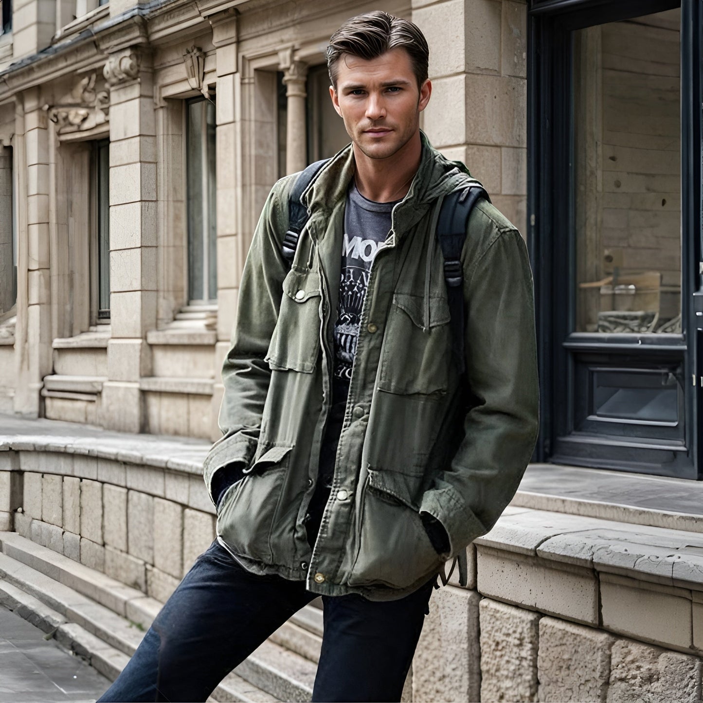WW | Jacket Outer Pockets Parka Jacket