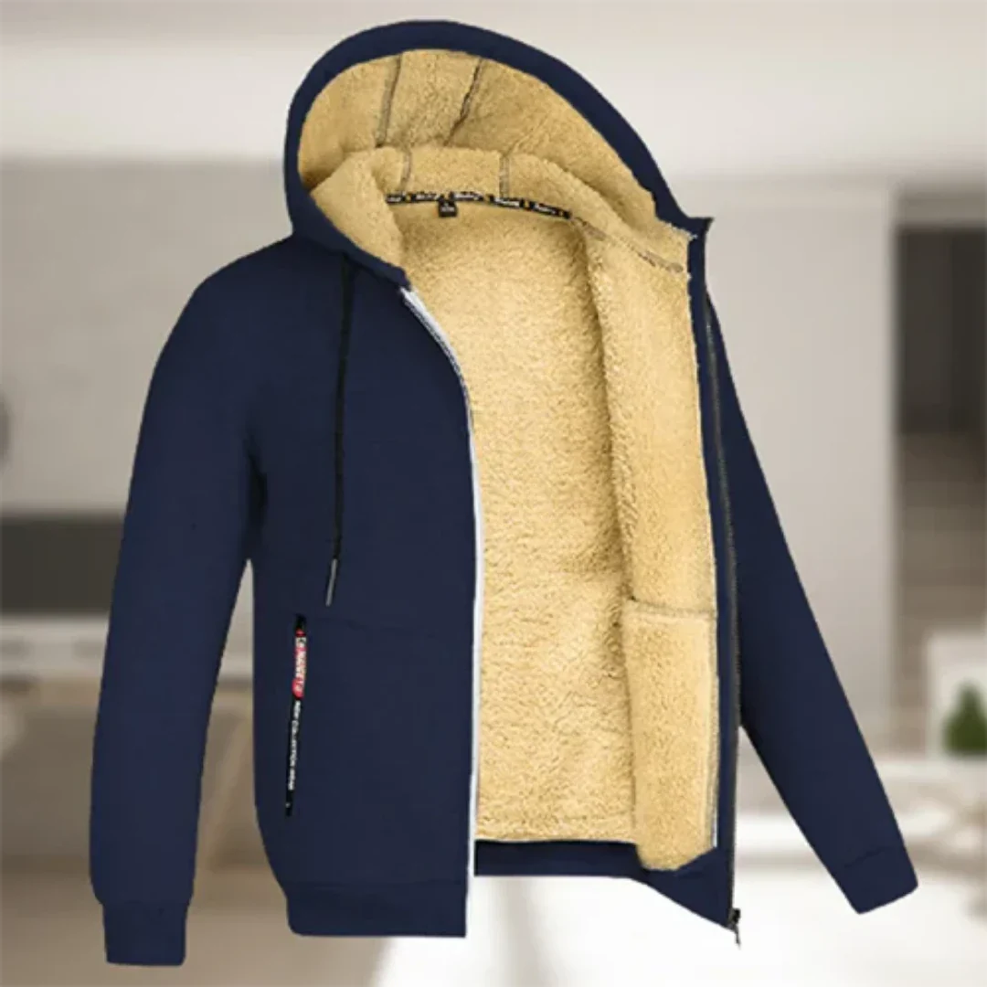 WW | Herren Winterjacke Mit Kapuze Und Thermischem Komfort