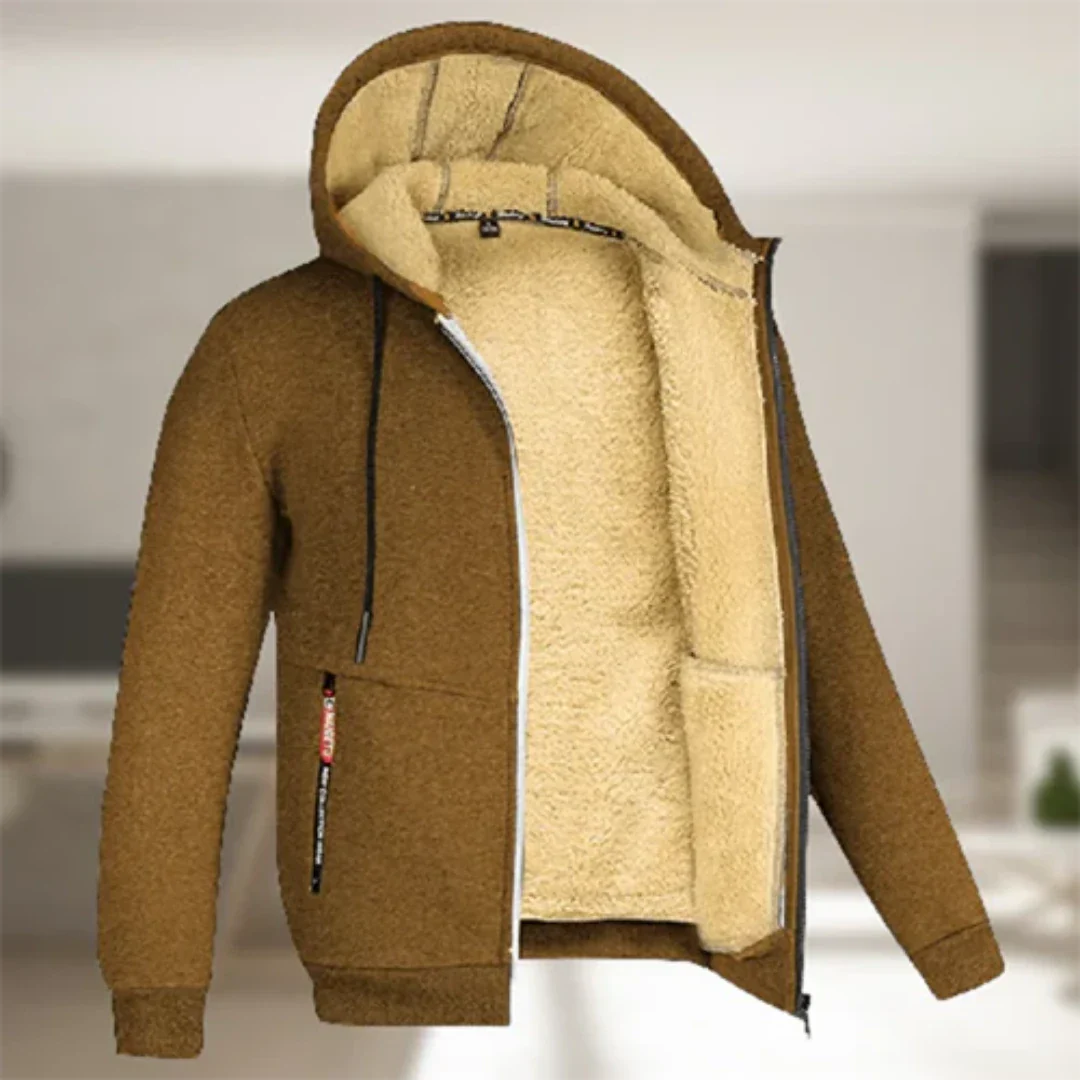 WW | Herren Winterjacke Mit Kapuze Und Thermischem Komfort