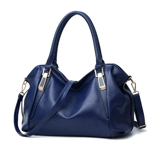 WW – Women's Solid Color Tote Shoulder Bag