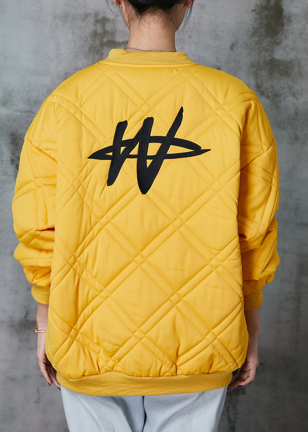 WW | Yellow Zipper Fine Cotton-Filled Jackets