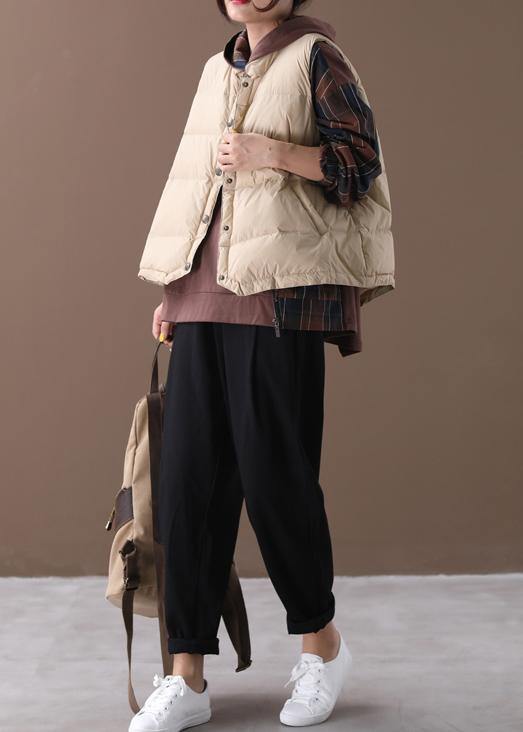 WW | Plus-Size-Jacken hellgelb Stehkragen ärmellos Damen Parkas