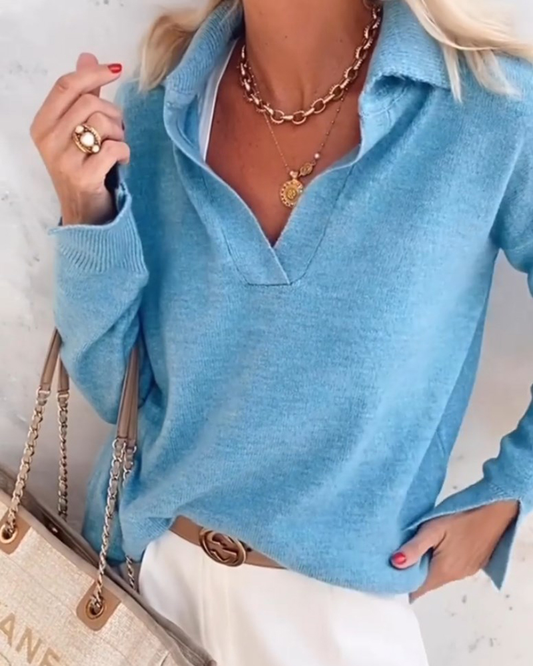 WW | Casual Collar Sweater