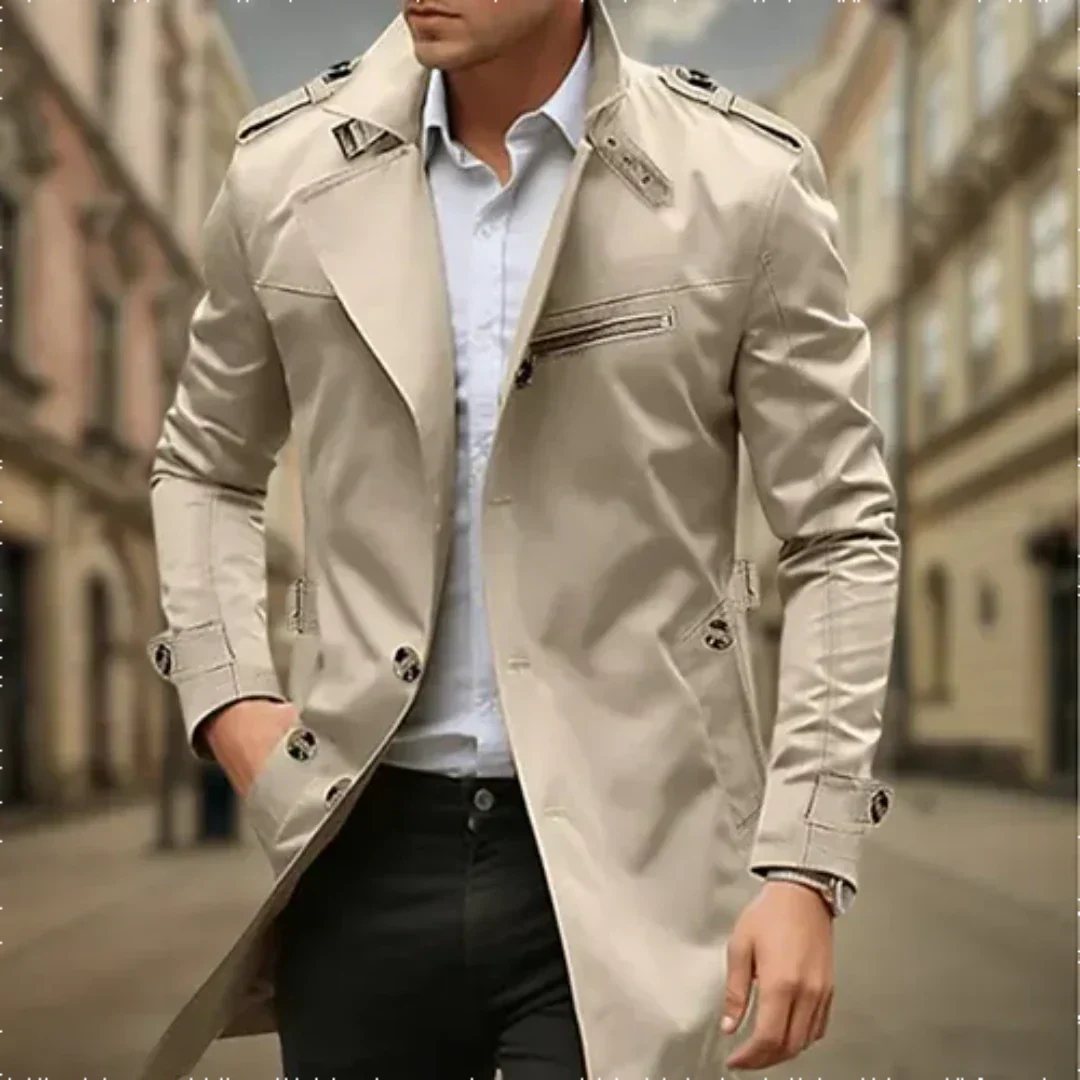 WW | Wasserabweisender Trenchcoat Für Männer