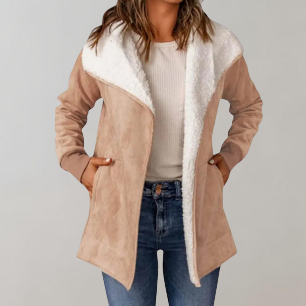 WW | Damen Winterjacke mit Weichem Futter und Langen Ärmeln