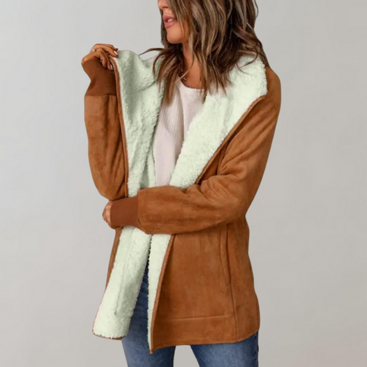 WW | Damen Winterjacke mit Weichem Futter und Langen Ärmeln