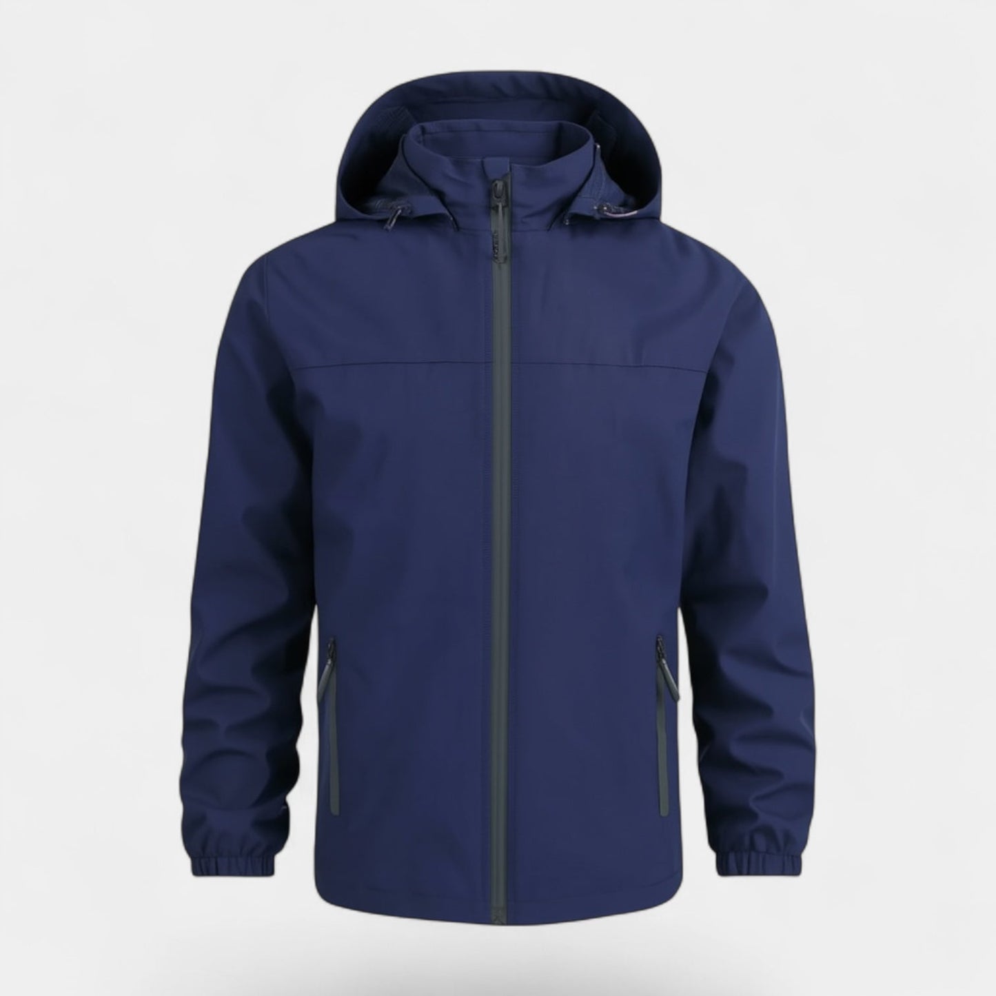 WW | Modehaus - Regenjacke und Windjacke für Herren mit Kapuze - wasser- und winddicht