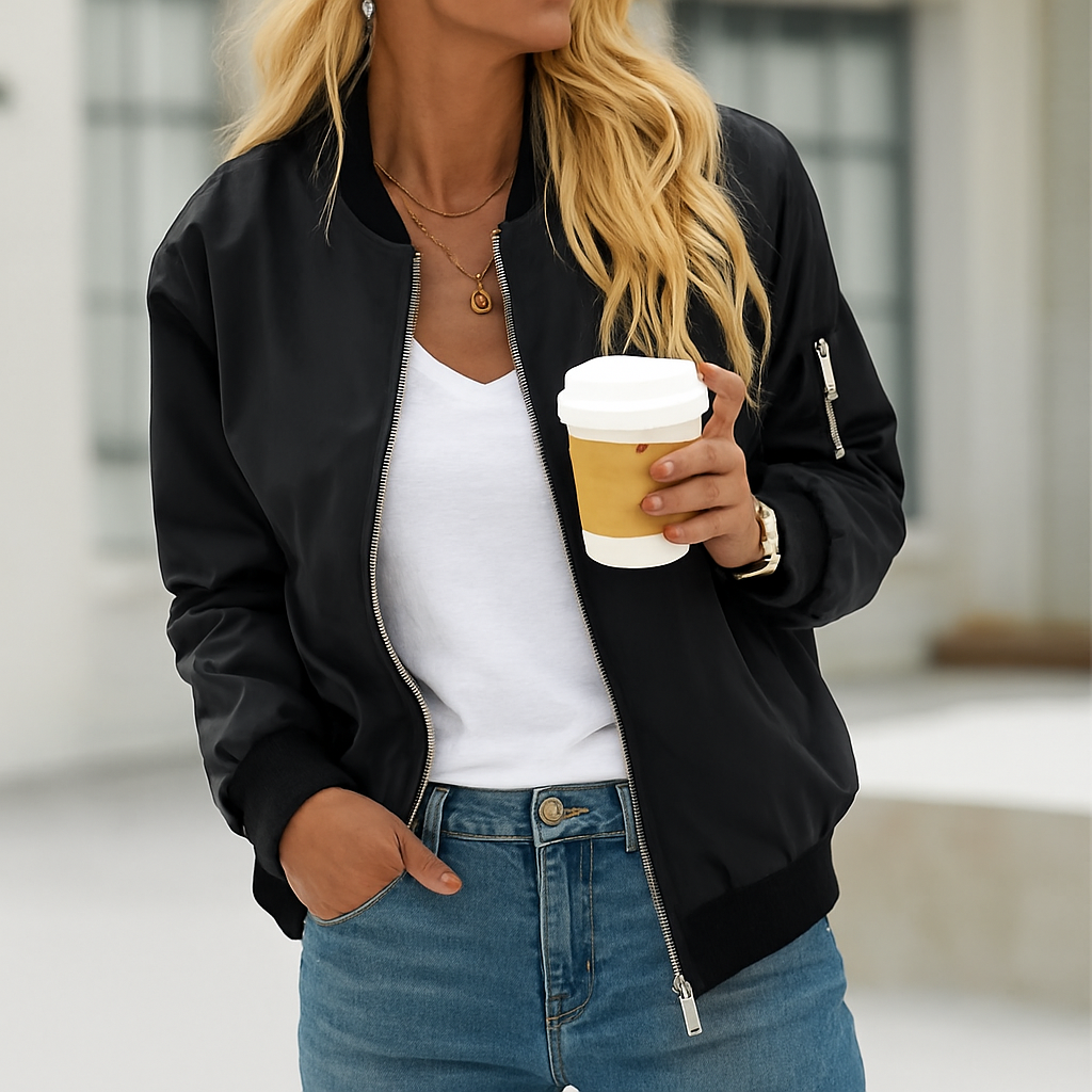 WW | Fashionable bomber jacket