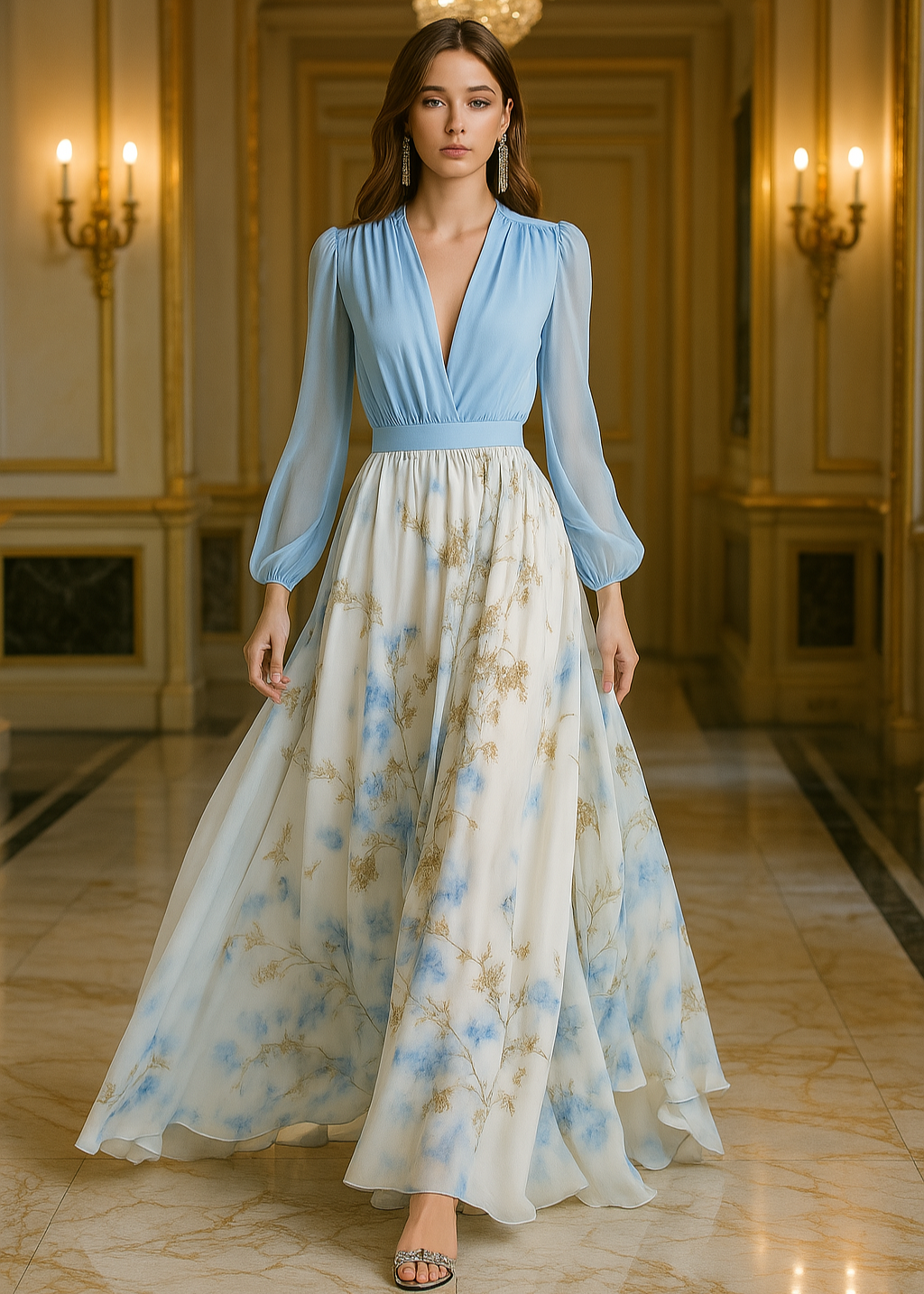 Madeleine – Wunderschönes Maxikleid