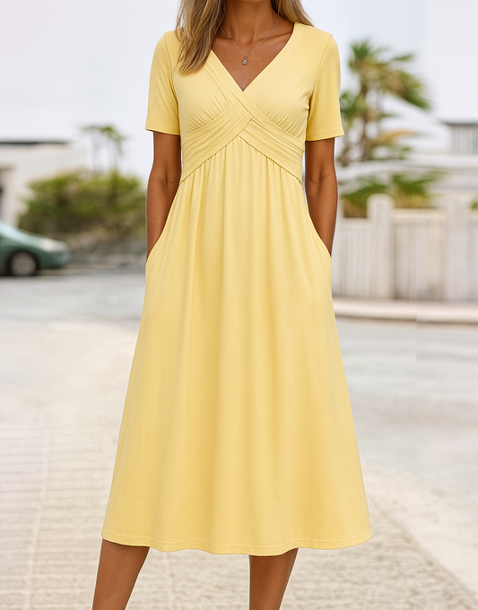 Rosella – Elegantes und schmeichelhaftes Kleid