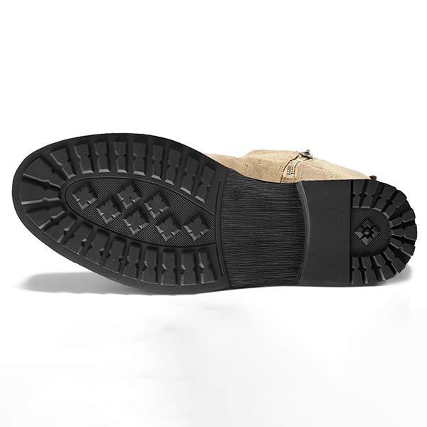 WW | Boots Chelsea Suede Elastic Inserts Comfortable Slip Ons