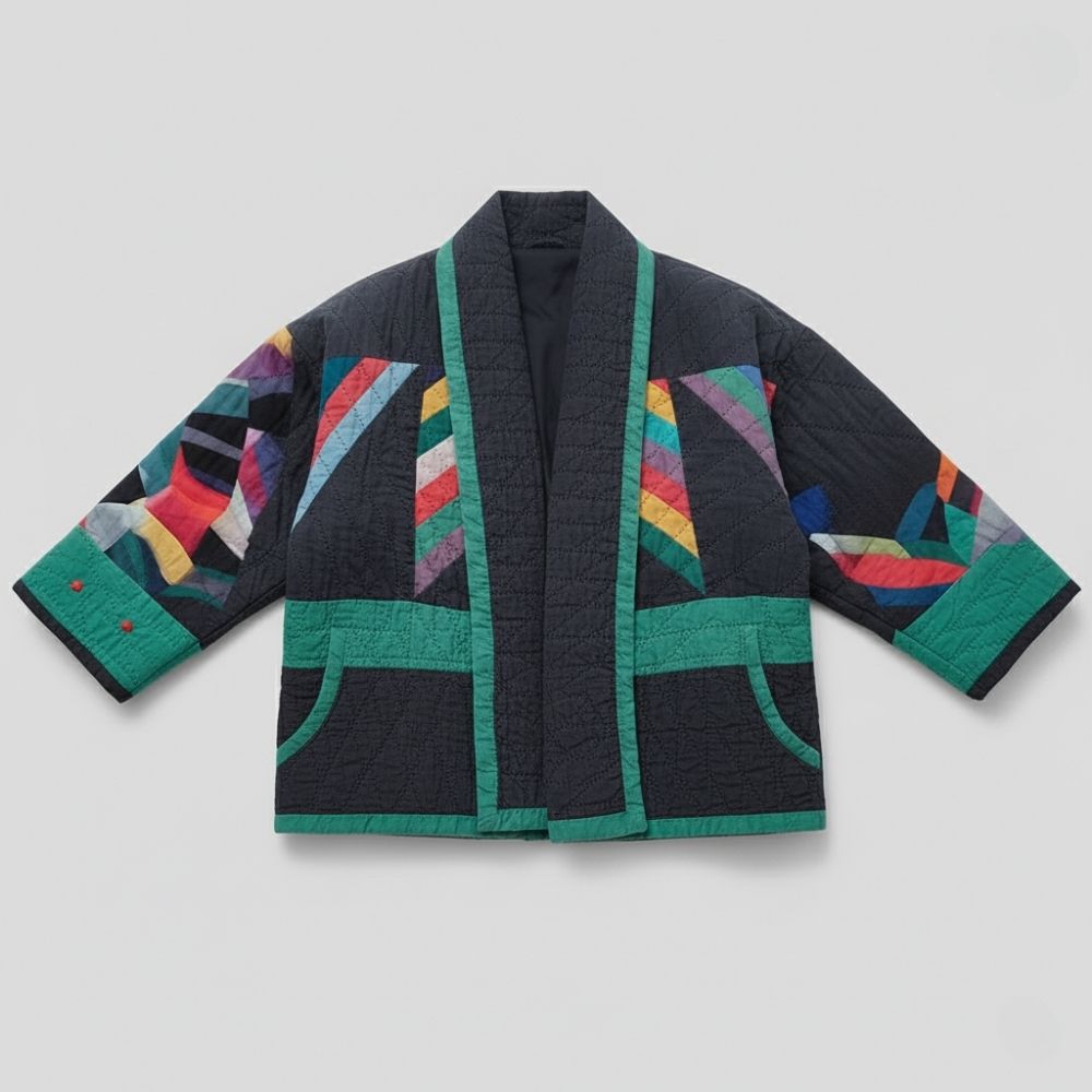 WW | Elegante und bequeme Regenbogen-Kimono-Jacke für Frauen