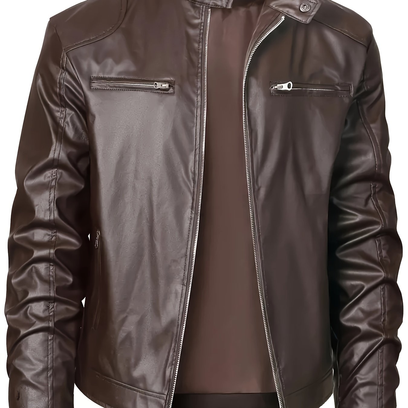 WW | Elegante und schlicht gestaltete Lederjacke