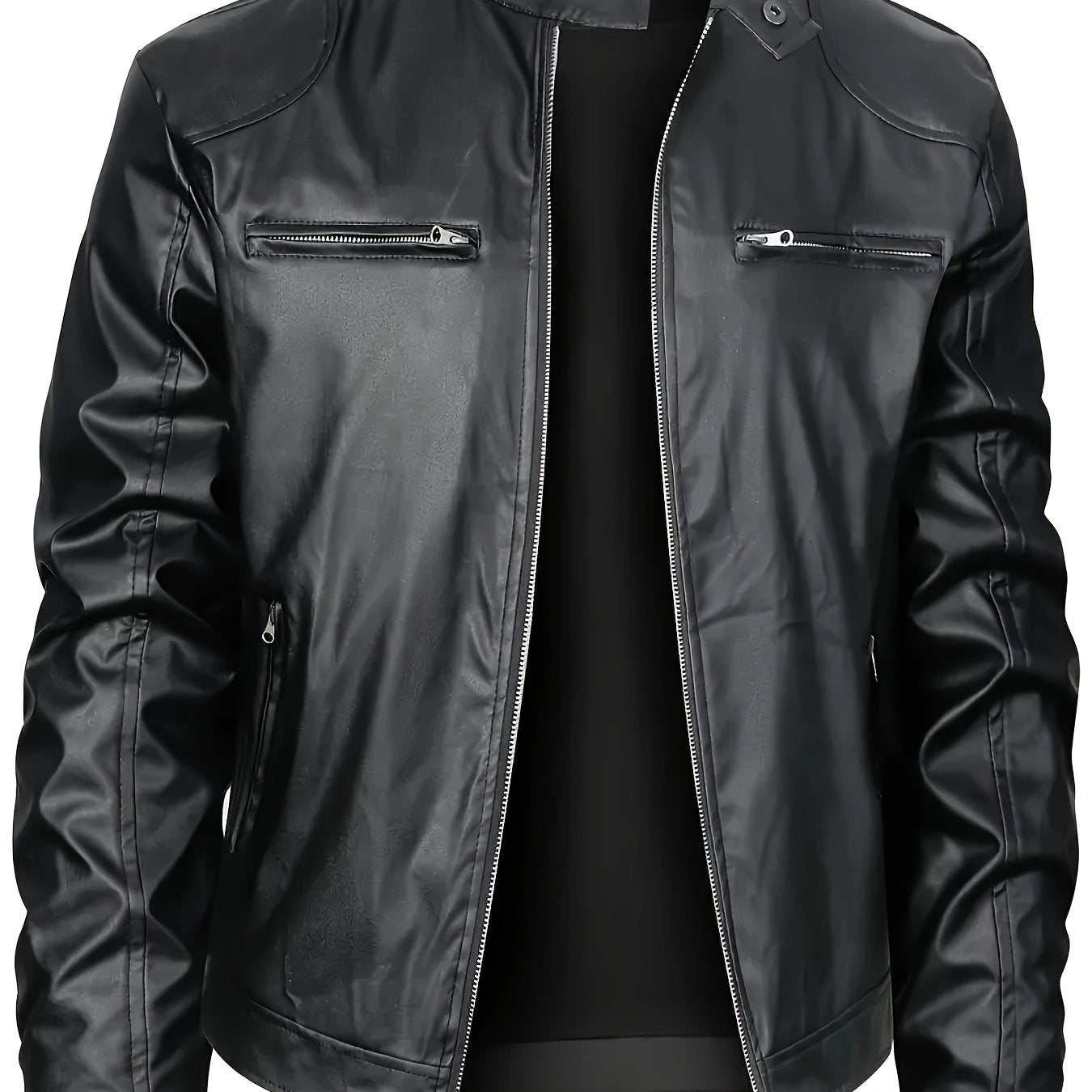 WW | Elegante und schlicht gestaltete Lederjacke