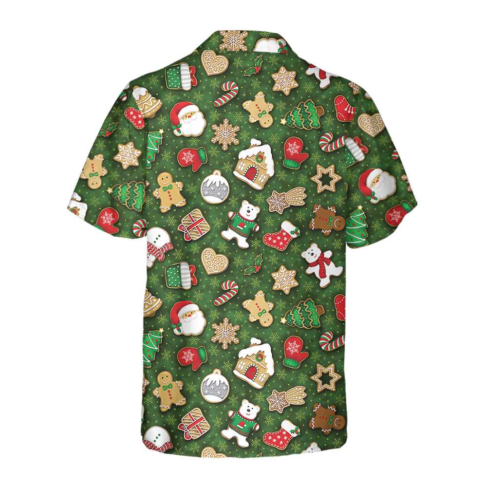 WW | Weihnachtskekse überall Hawaiian Shirt, Lustiges Weihnachts-Shirt, Bestes Weihnachtsgeschenk