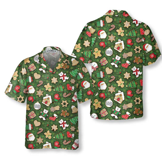 WW | Christmas Cookies Everywhere Hawaiian Shirt, Funny Christmas Shirt, Best Christmas Gift
