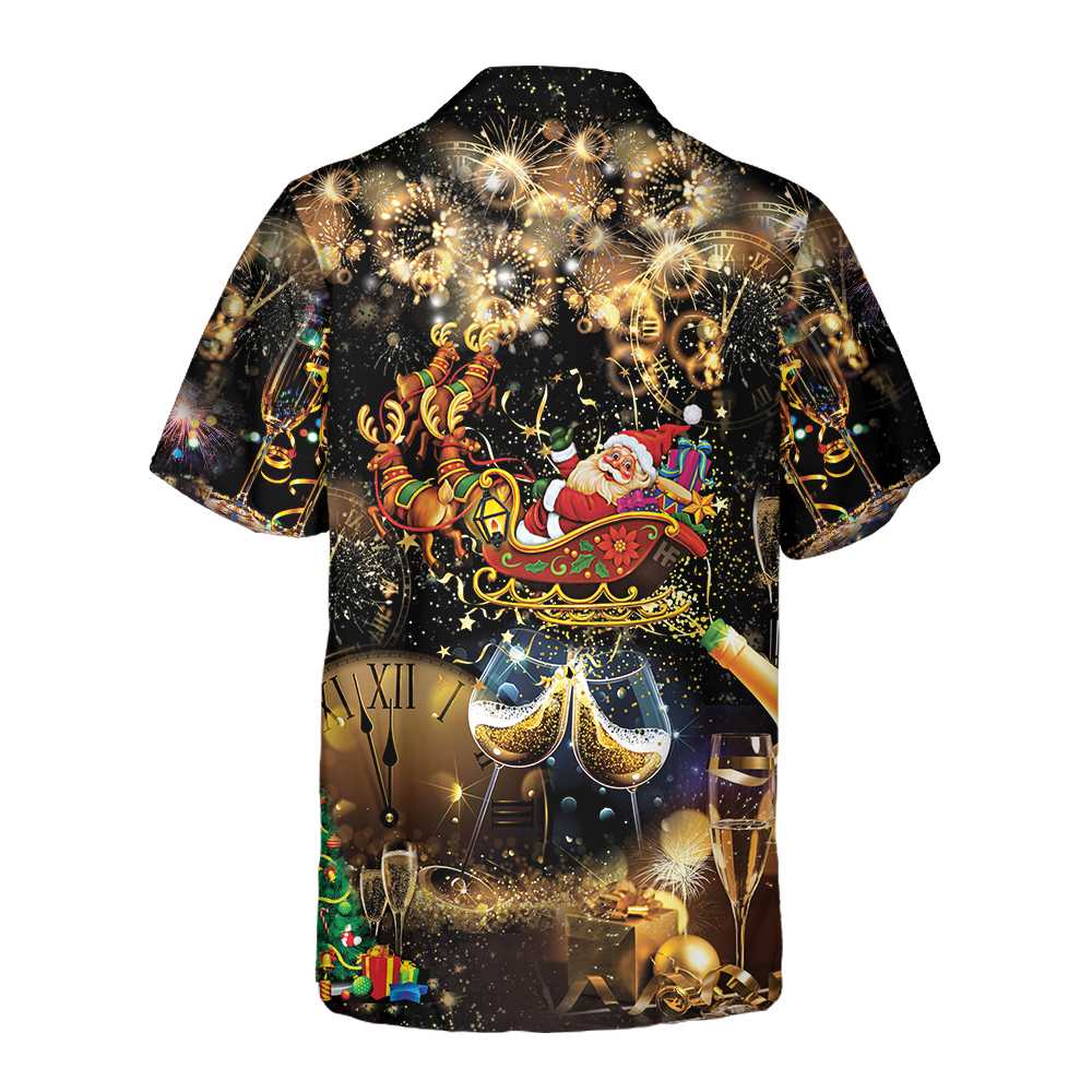 WW | Weihnachten kommt Hawaiian Shirt, coole Weihnachtsshirt für Männer & Frauen