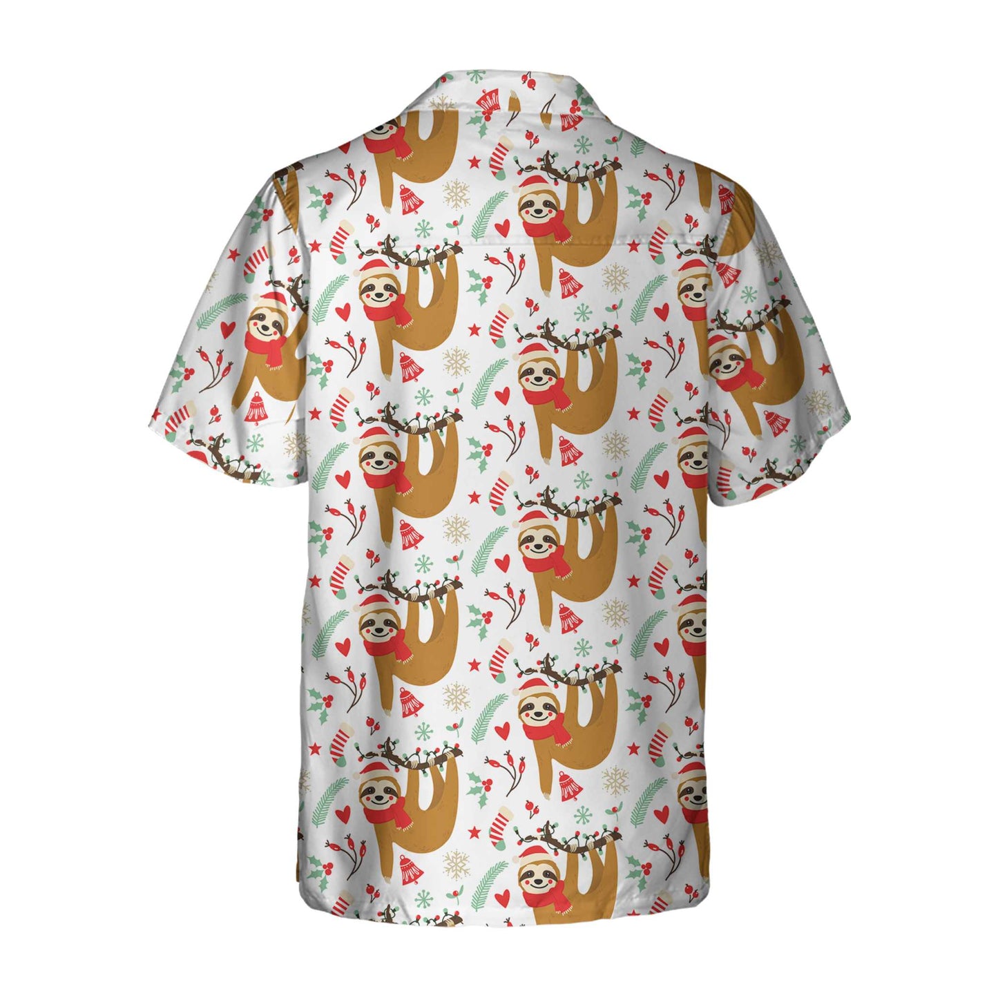 WW | Weihnachts-Lazy-Sloths-Hawaiianshirt, Lustiges Faultier-Weihnachtsshirt, Bestes Geschenk für Weihnachten