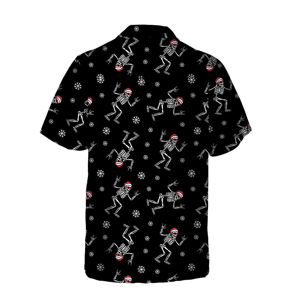 WW | Weihnachtsrock Hawaiian Shirt, Lustiges Weihnachtsknochen Shirt