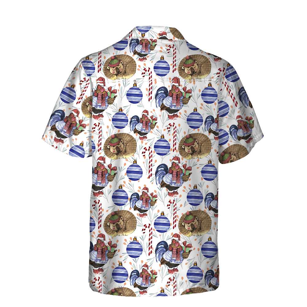 WW | Weihnachtswinterferien-Symbol Hawaiian-Shirt, lustiges Weihnachts-Shirt, Geschenk zu Weihnachten