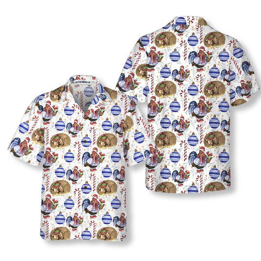 WW | Weihnachtswinterferien-Symbol Hawaiian-Shirt, lustiges Weihnachts-Shirt, Geschenk zu Weihnachten
