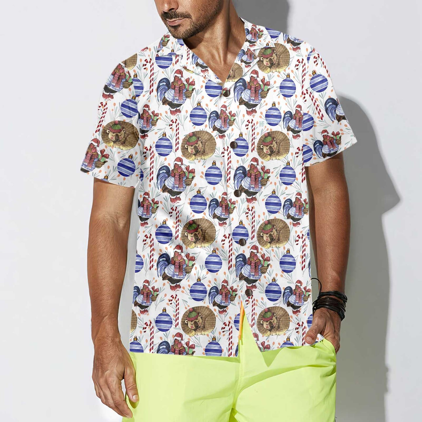 WW | Weihnachtswinterferien-Symbol Hawaiian-Shirt, lustiges Weihnachts-Shirt, Geschenk zu Weihnachten