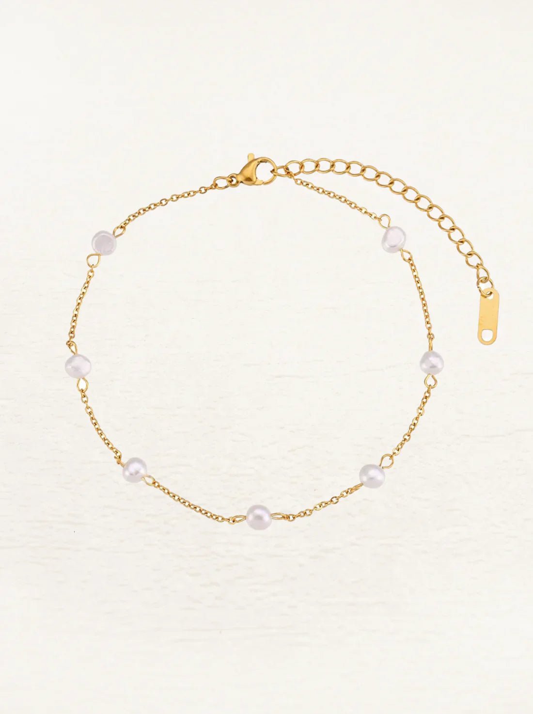 WW | Pearl bracelet gold