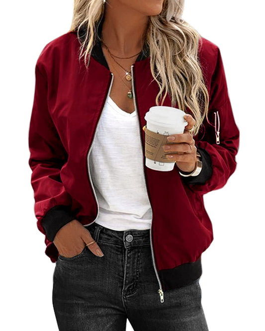 WW | Klassische Damen Bomberjacke