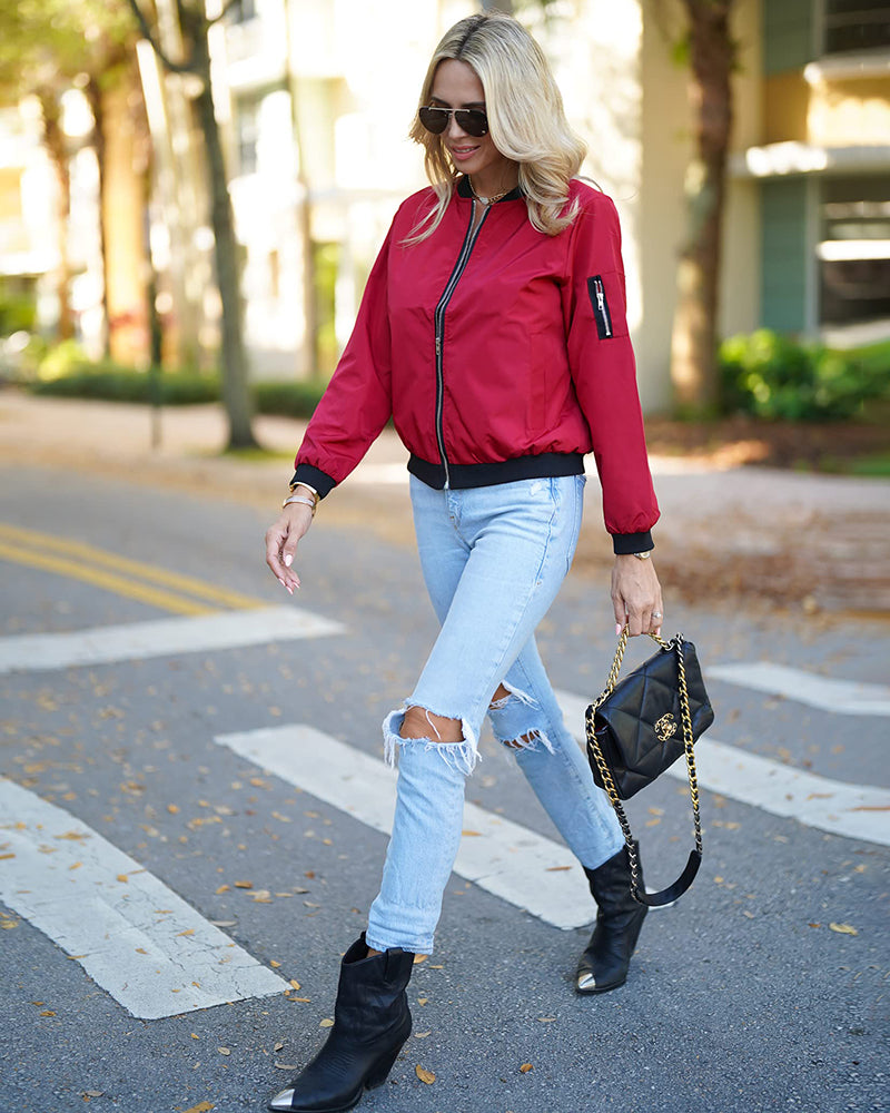 WW | Casual Zip-Up Jacket