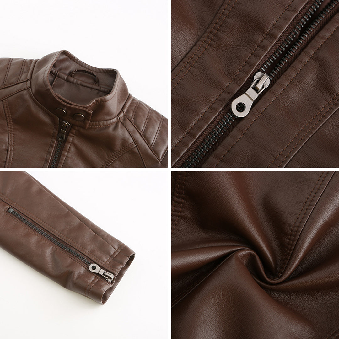 WW | Ariana Elegante Frühlingsjacke Aus Leder