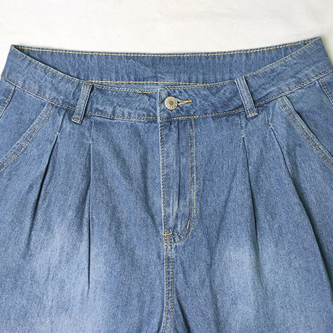 WW | Baggy Jeans - Wide-cut High-Waist Jeans in Vintage Look