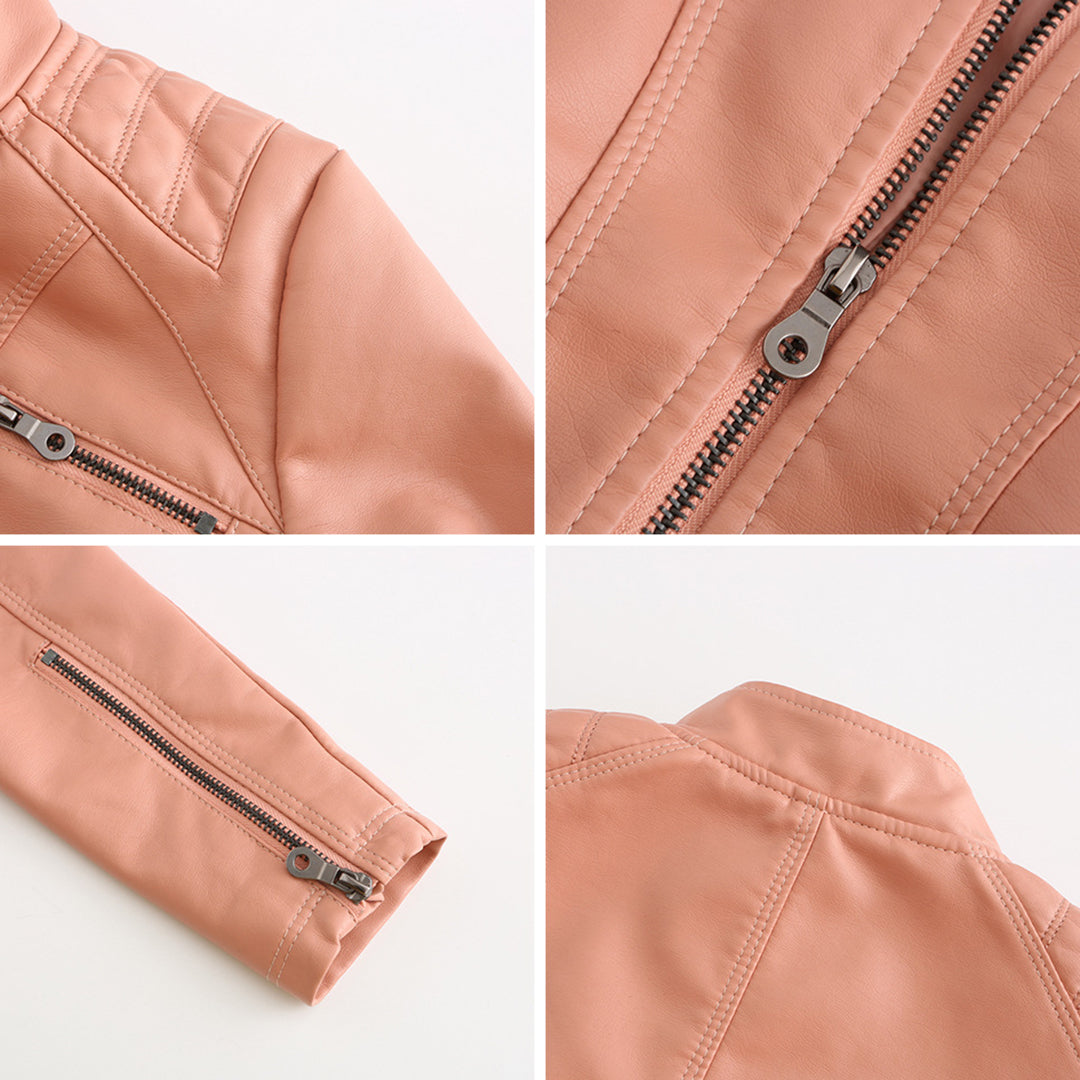 WW | Ariana Elegante Frühlingsjacke Aus Leder
