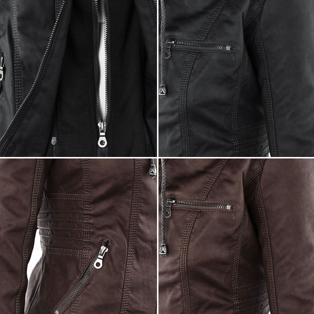 WW | trendy vintage hooded jacket