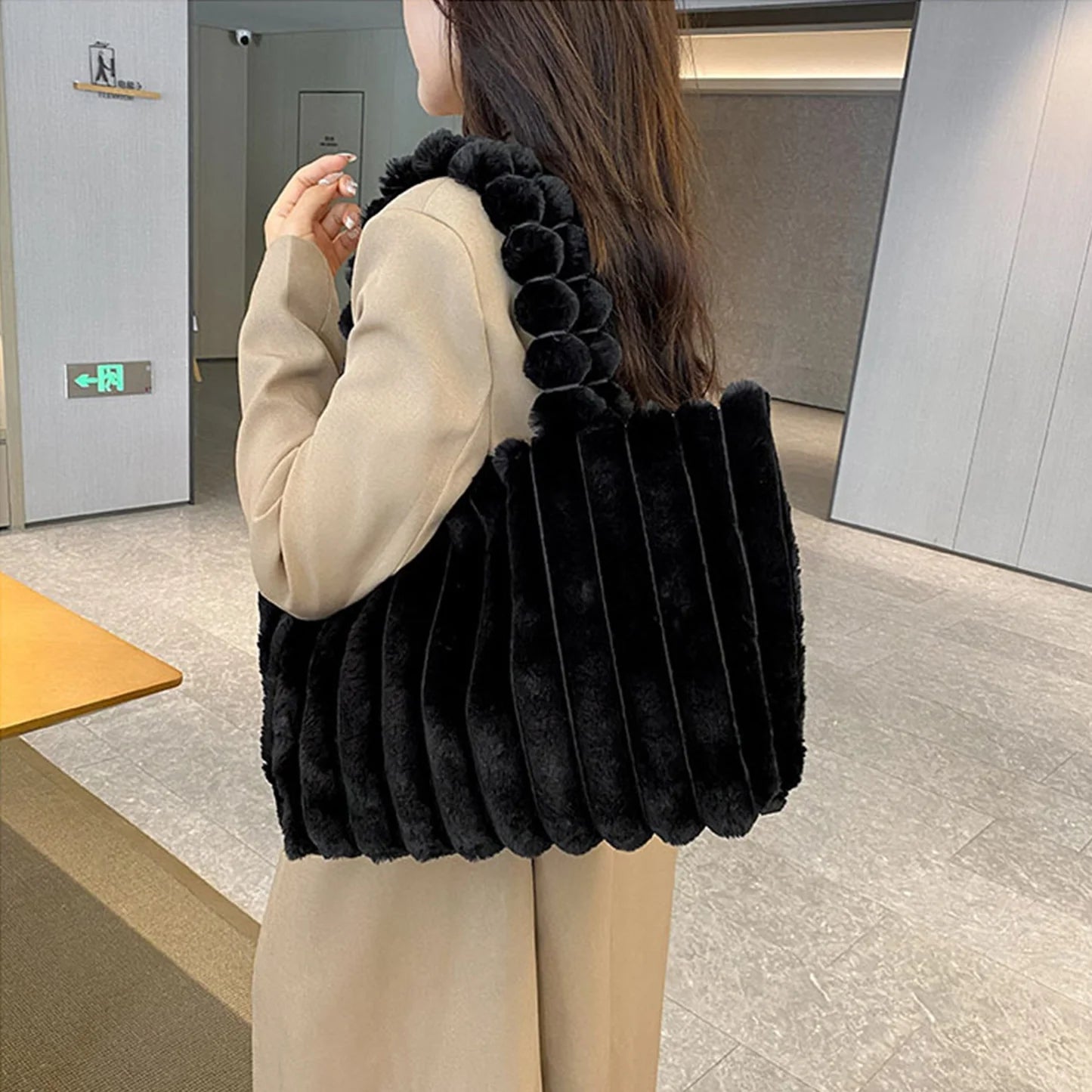 WW - Plush Handbag