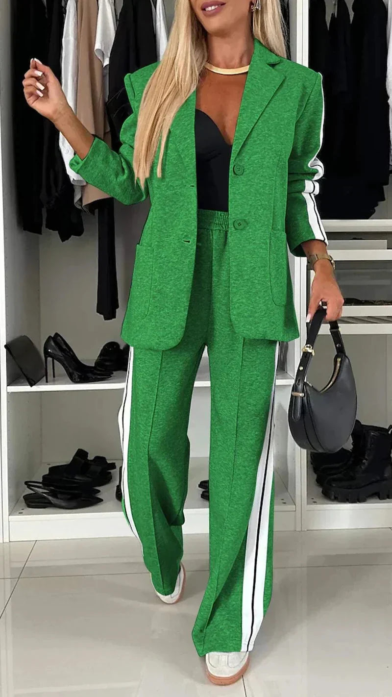 WW | Ord Set Blazer für Damen und weite Jogginghose Zweiteiler