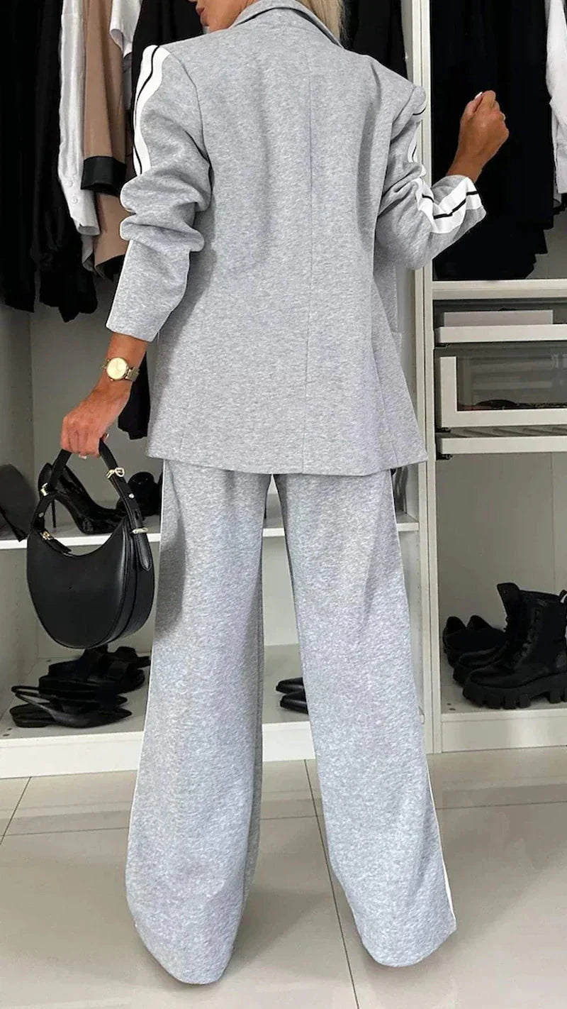 WW | Ord Set Blazer für Damen und weite Jogginghose Zweiteiler