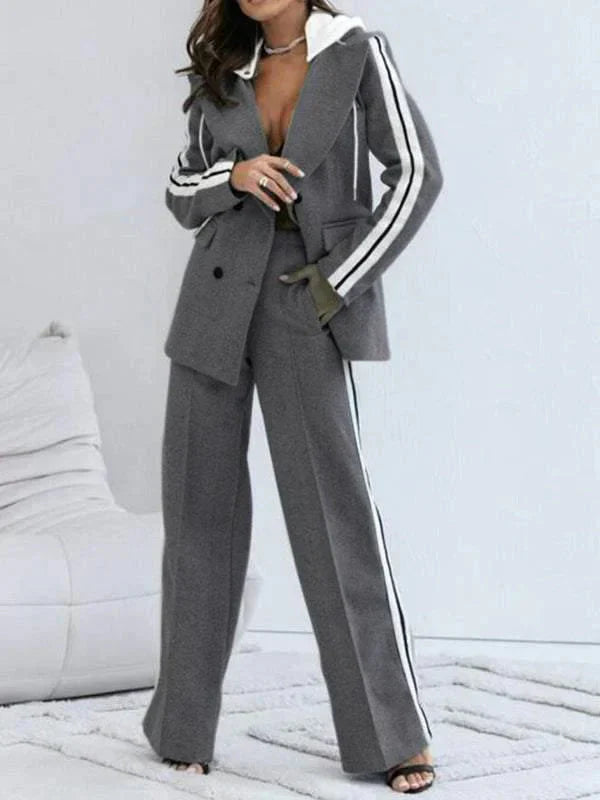 WW | Ord Set Blazer für Damen und weite Jogginghose Zweiteiler