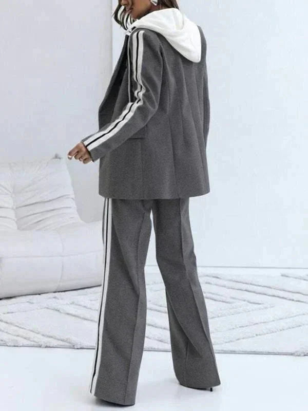 WW | Ord Set Blazer für Damen und weite Jogginghose Zweiteiler