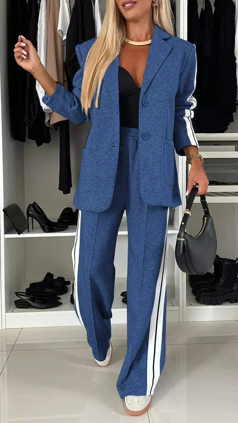 WW | Ord Set Blazer für Damen und weite Jogginghose Zweiteiler
