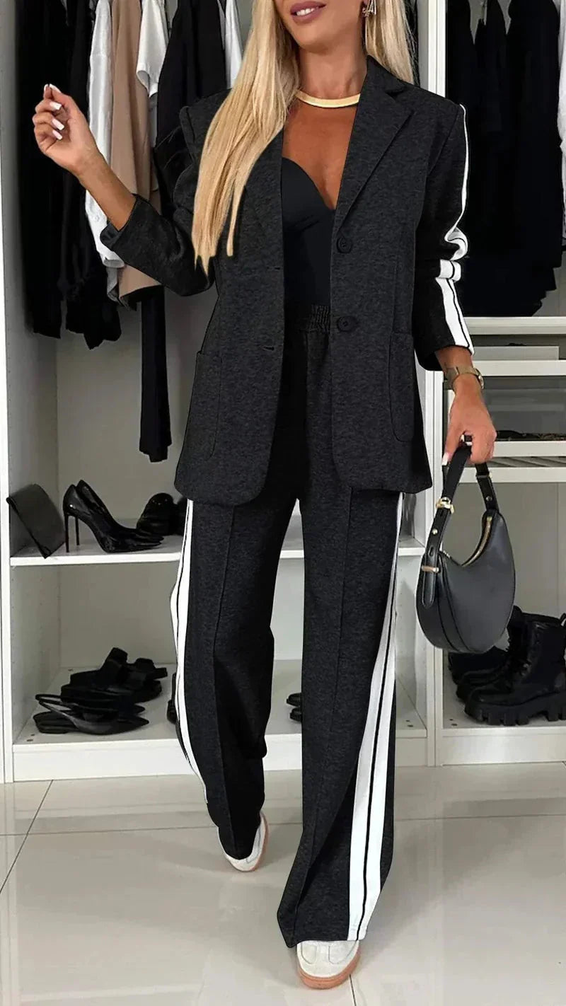 WW | Ord Set Blazer für Damen und weite Jogginghose Zweiteiler
