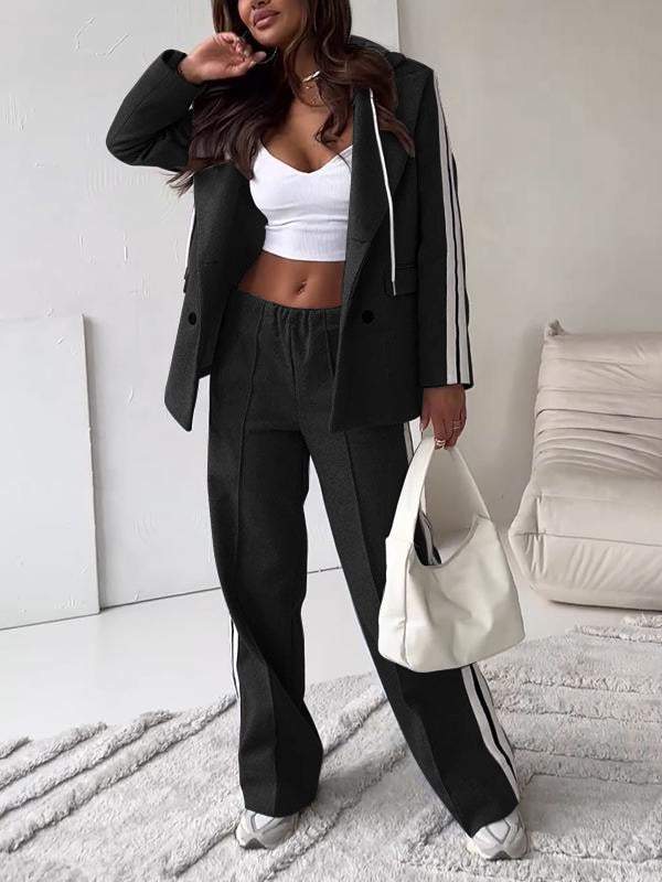 WW | Ord Set Blazer für Damen und weite Jogginghose Zweiteiler