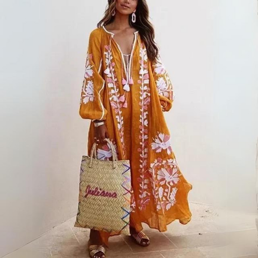WW | Elegantes Bohemian Langkleid