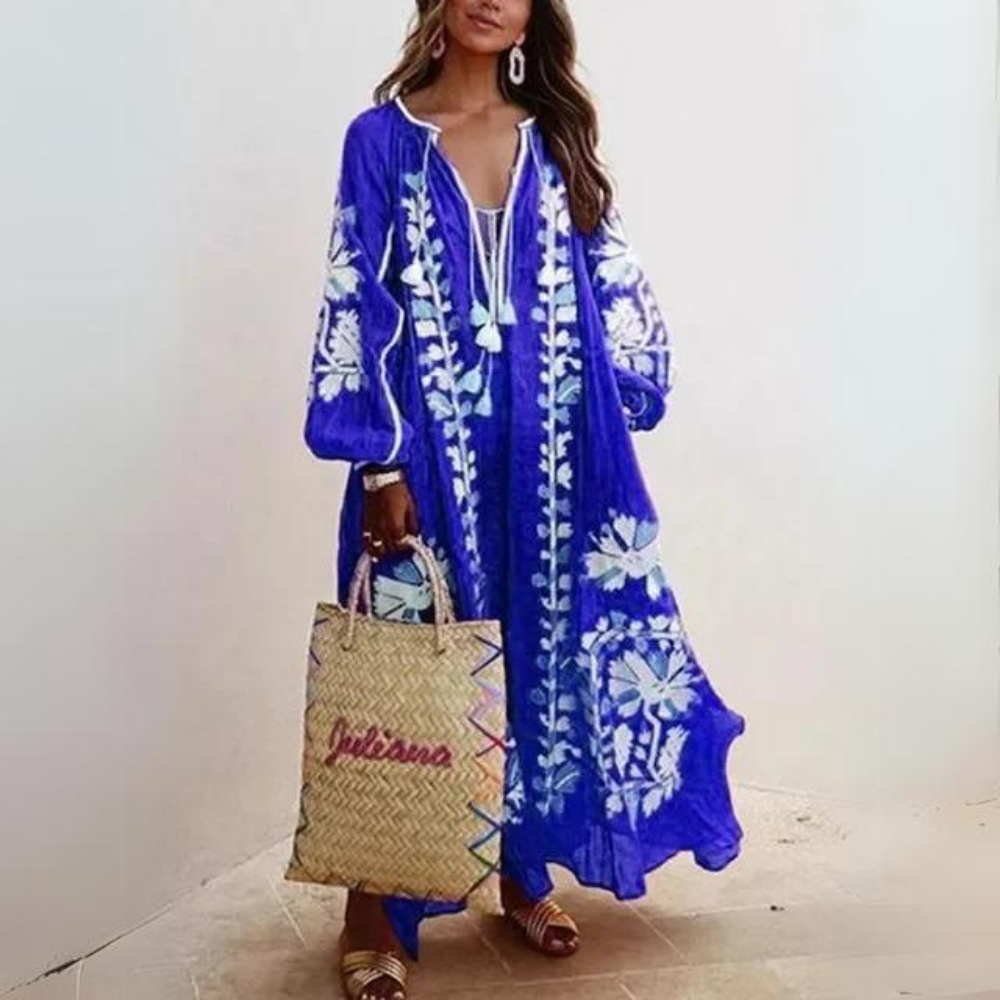 WW | Elegantes Bohemian Langkleid