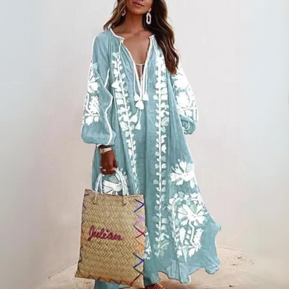 WW | Elegantes Bohemian Langkleid