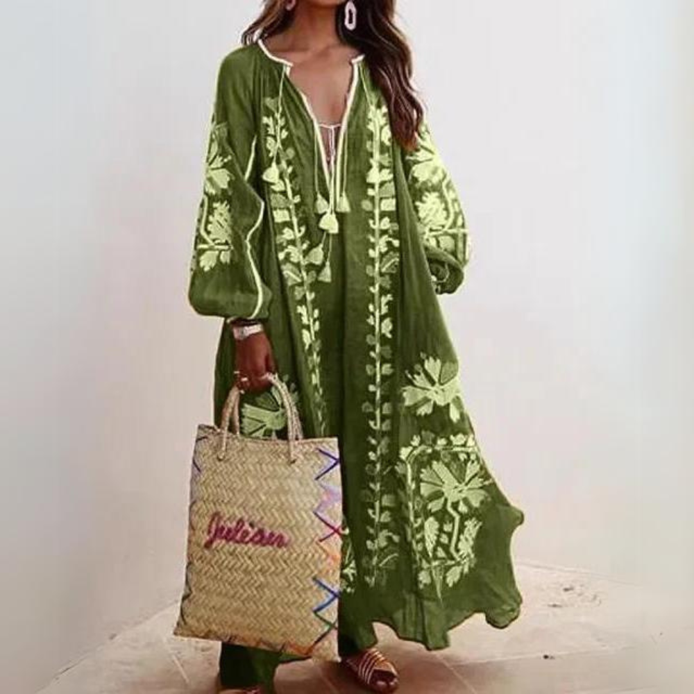 WW | Elegantes Bohemian Langkleid