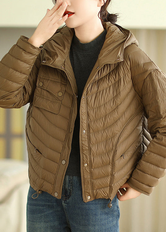 WW | Fine Cotton-Filled Jackets with Hood and Drawstring Winter