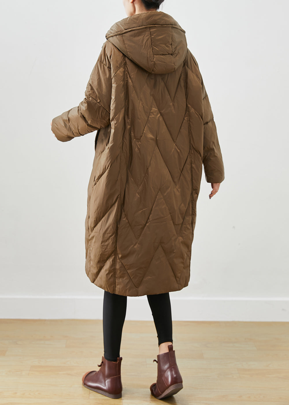 WW | Warm Fine Cotton-Filled Puffer Oversized Hooded Winter Jackets